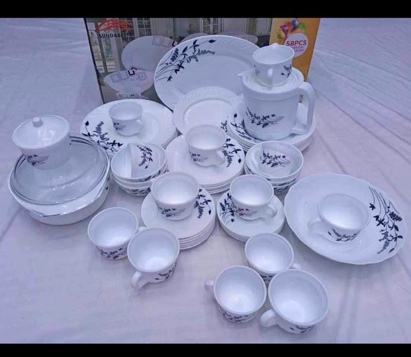 New Arrivals 58pcs ceramic Dinnerset Dinnerware Cup & Saucer Sets