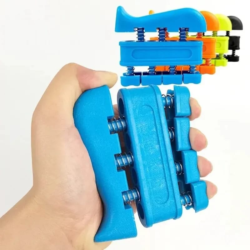 finger strengthener,hand grip strengthener finger exerciser. Build strength and endurance: It helps to improve the strength and endurance of the fingers, hands, and forearms. 

Improve flexibility and