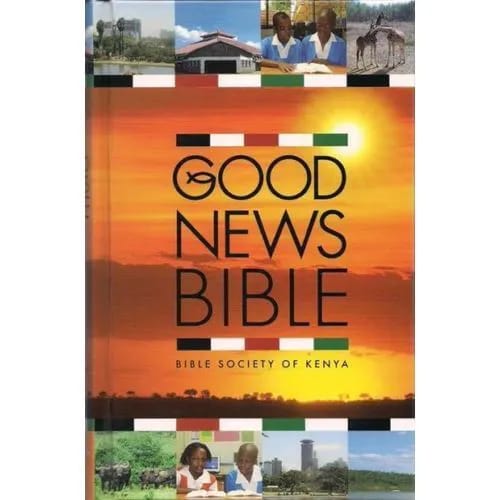 Good News Bible – Published by the Bible Society of Kenya
A trusted and easy-to-understand translation designed for clear communication of God’s Word. Known for its simple language and accurate meanin