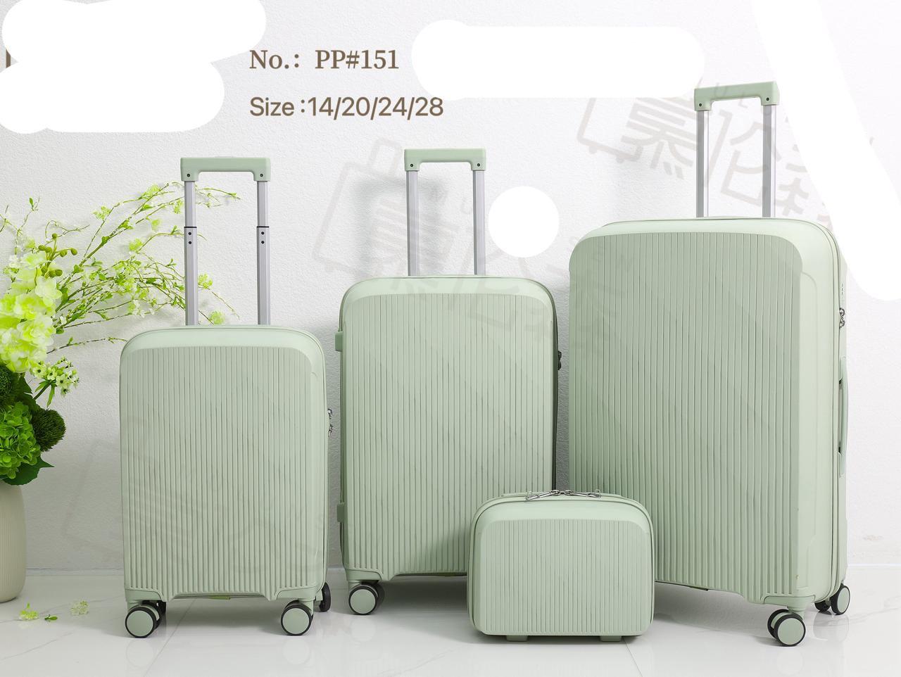 NEW TREND NEW STYLE ONLY AT KILLIMALL 💯 🔥 Fashion 4 IN 1 UNBREAKBLE LUXURIOUS RUBBER SUITCASE NOW AT OFFER PRICE 🎉
