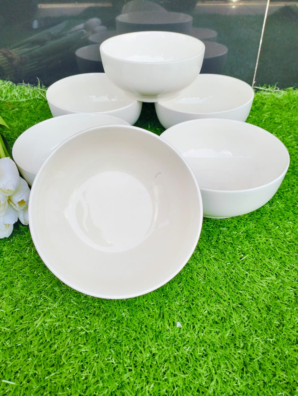 *💎6pcs Bowls* 

▪️ *contains:* 6pc

▪️ *Material:* ceramic 

 *▪️Contains:* 6 bowls

▪️ *Price:* ~offer0‼️

*ideal for use

▪️ elegant 

▪️Durable