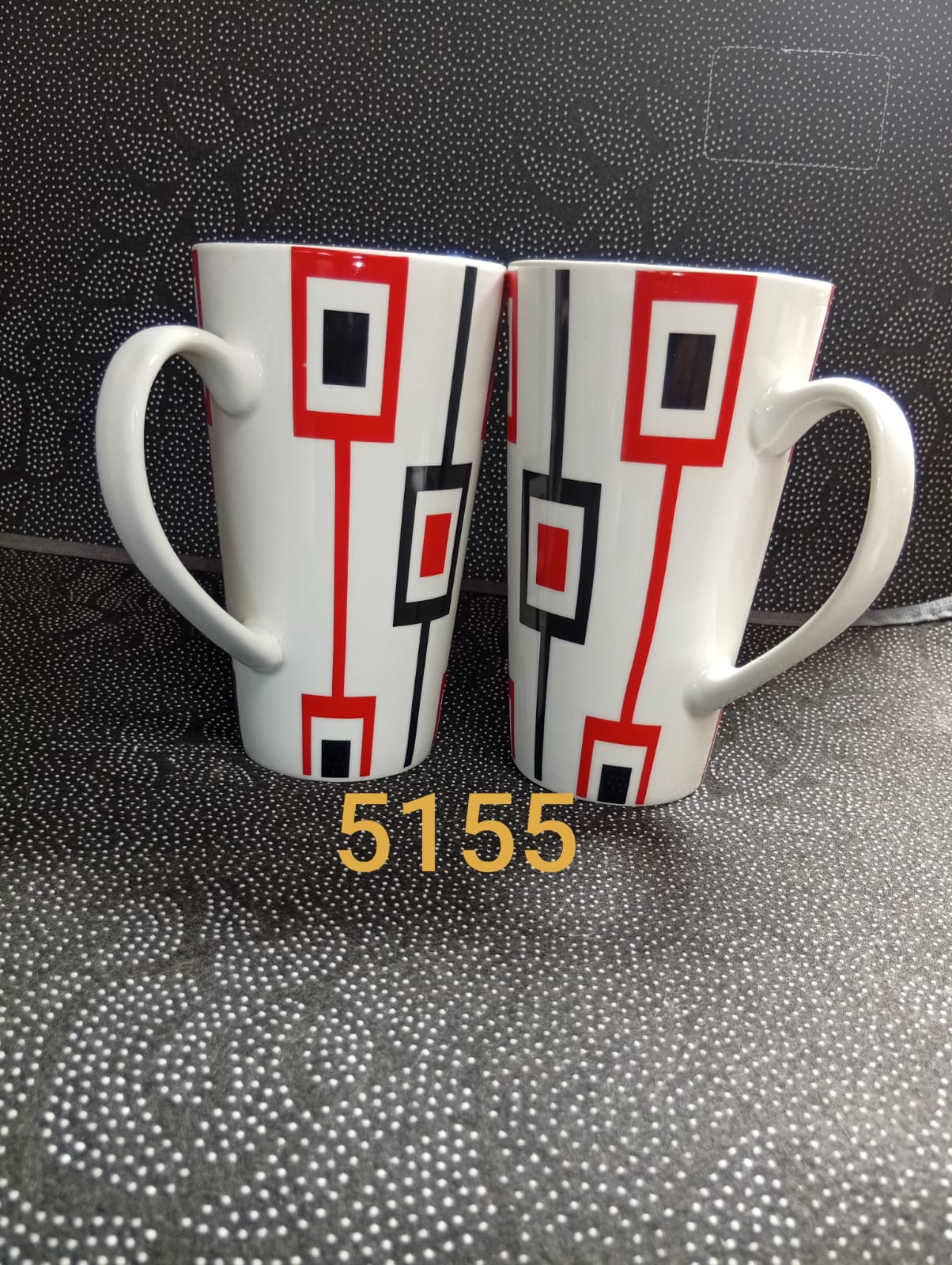 6 Pcs Classic Ceramic Coffee/Tea Cups/Mugs. Ideal for enjoying tea, coffee,decaf, espresso, lattes or hot dark chocolate, soup, stew, cereals and more.Strong ceramic mugs in big value pack