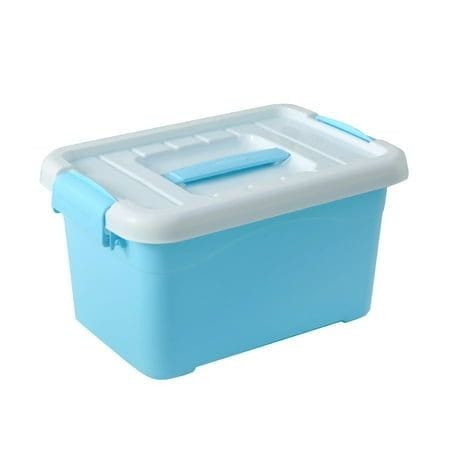 5Kg tight lid storage container with cover, latches on both sides can tightly seal the box. Made of food grade BPA free plastic. Easy to clean and it's dishwasher safe.