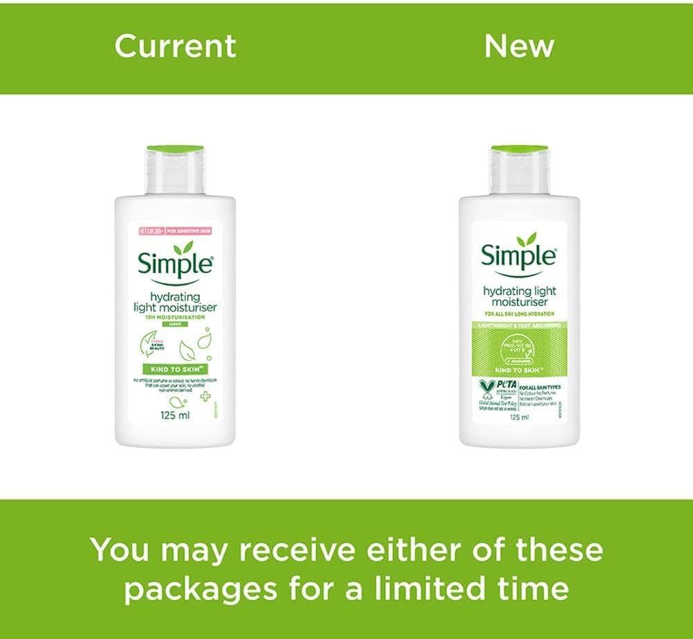 Simple Hydrating Light Moisturiser 125ml