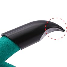 Garden Gloves With Claws 1 Pairs for Digging Weed Pulling Garden Finger Claws Gloves Outdoor Protective Work Gloves