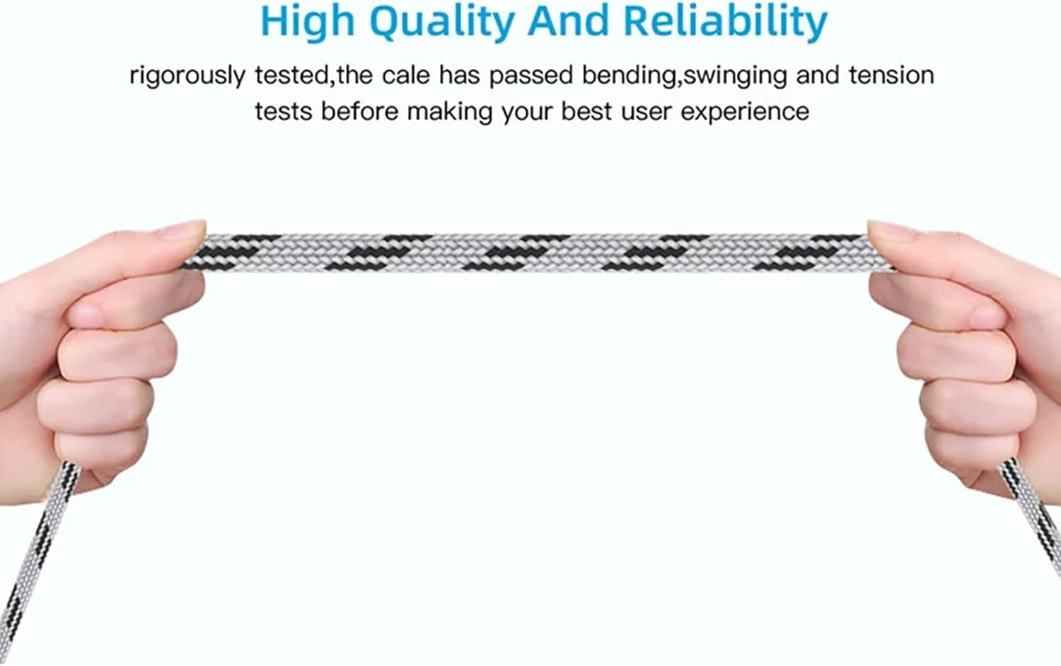 2-in-1 OTG Adapter, USB to Type-C & Micro USB Nylon Interface, Fast Transfer Connector, Cellphone Charging Line