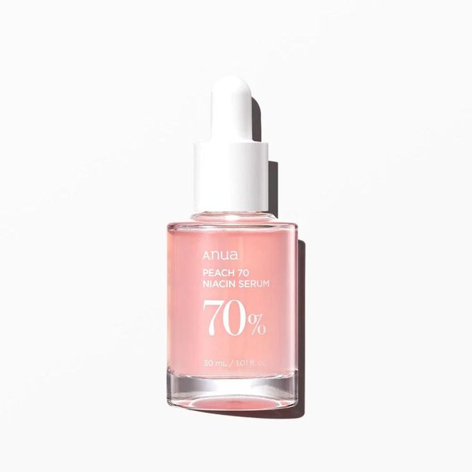 Anua Peach 70 Niacinamide Serum 30ml / brightening hydrating face serum/daily clean beauty (1.01 fl. oz.)