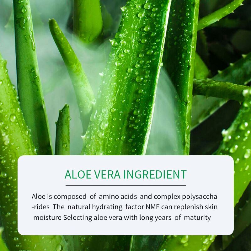 SADOER aloe vera Organic  Smooth,Nourishing,brighten Repairing and Care for Skin Aloe Vera Smooth Skin Hydrating Facial Serum Moisturizer Face And Body Gel Skin Brighten Essence 30ml