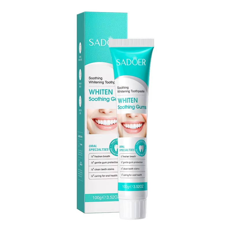 Hot Selling Deep Cleaning Teeth Strengthening Fresh Breath Plaque Reducing Gum Care Healthy Teeth Toothpaste  to remove tooth stains, smoke stains, coffee stains, clean mouth, keep fresh breath 100g