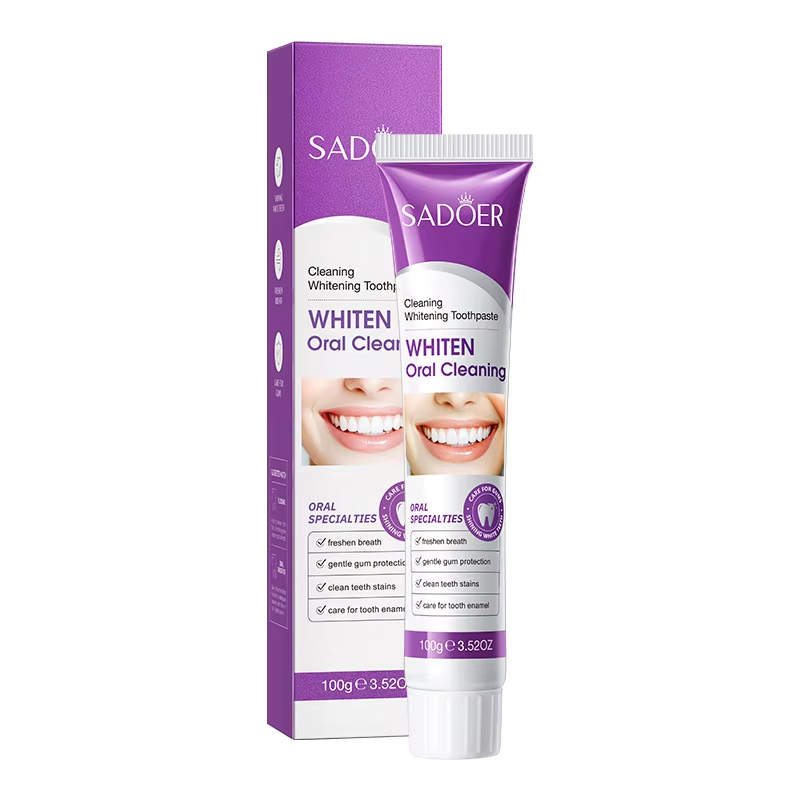 Hot Selling Deep Cleaning Teeth Strengthening Fresh Breath Plaque Reducing Gum Care Healthy Teeth Toothpaste  to remove tooth stains, smoke stains, coffee stains, clean mouth, keep fresh breath 100g