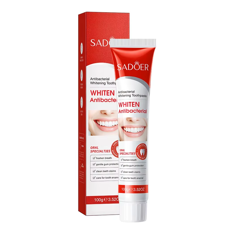 Hot Selling Deep Cleaning Teeth Strengthening Fresh Breath Plaque Reducing Gum Care Healthy Teeth Toothpaste  to remove tooth stains, smoke stains, coffee stains, clean mouth, keep fresh breath 100g