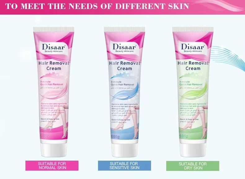 Disaar Hair Removal Cream is your go-to solution, Perfect for both men and women! Disaar hair removal spray dissolves unwanted hair quickly, gently &effectively leaving your skin soft,smooth & nourish
