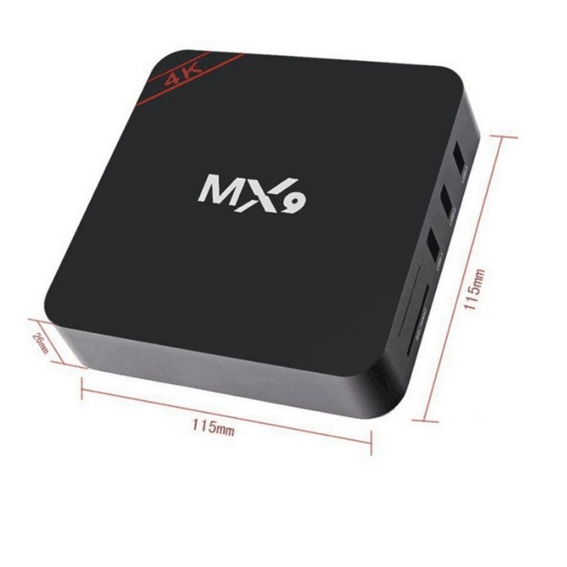 MXQpro RK3229 Android 10.1 Smart TV Box 4K Youtube Media Player TV BOX Remote Control TV Set Top Box