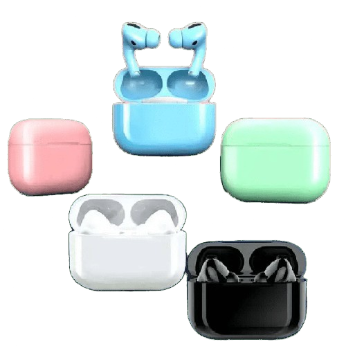 Air Pod 3 Wireless Bluetooth Earpods Noise Cancelling Earbuds Bluetooth Earphon5.0 Matte Sweatproof Earphones Binaural Headset Touch Control Charging Case Included Compatible with Apple & Android