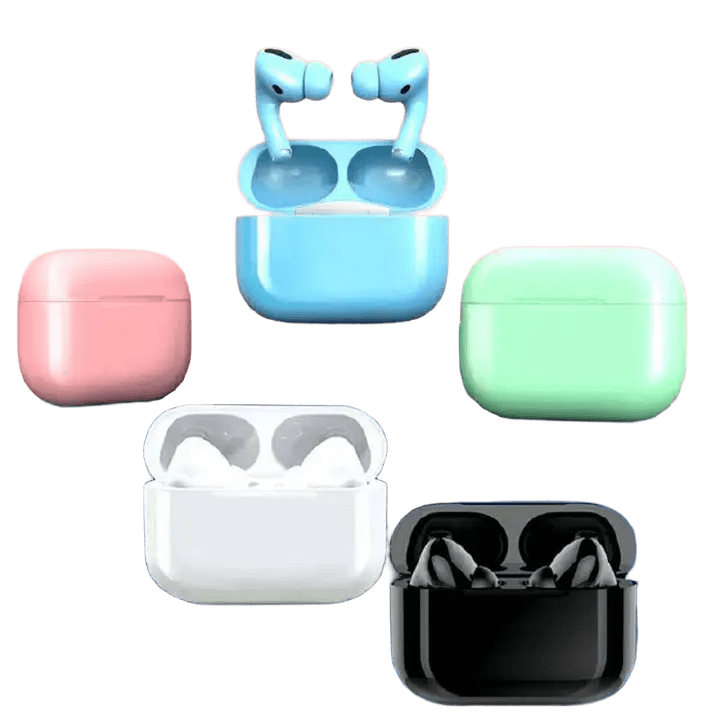 Air Pod 3 Wireless Bluetooth Earpods Noise Cancelling Earbuds Bluetooth Earphon5.0 Matte Sweatproof Earphones Binaural Headset Touch Control Charging Case Included Compatible with Apple & Android