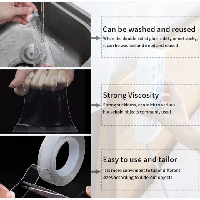 Double Sided Magic Nano Adhesive Tape