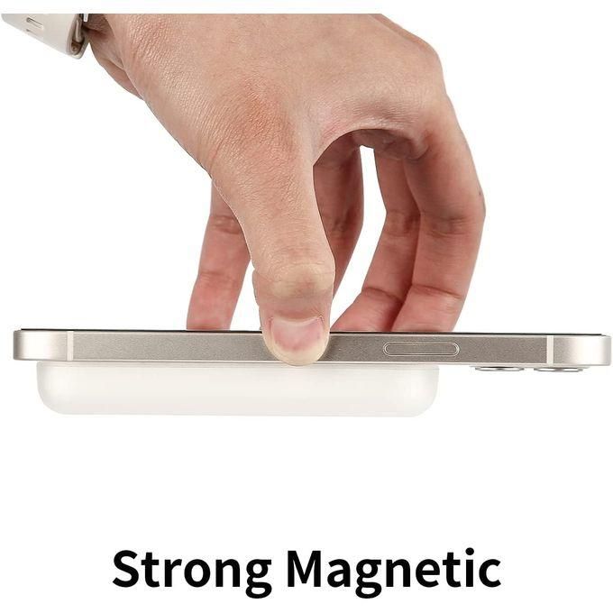 Apple MagSafe Battery Pack 5000MAH WIRELESS POWER BANK CHARGER For IPhone 12 / 13 / 14,15,16 PRO MAX Increase BAttery Capacity