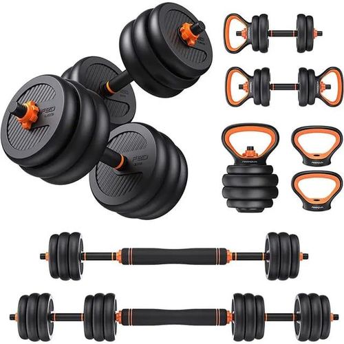 ▪️▫️🍃KIPPING FIT ALL THE WAY▪️🫒🍃50KG 6 in 1 Dumbells with a Barbell and Kettlebells.With it, you can get a pair of dumbbells also barbells, kettlebells, and push-up stands. Meet your needs for dive