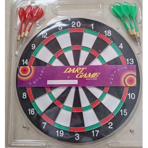 MORE ENJOYMENT ✔️🥕Dart Board Game Set With Free Darts.Exciting addition to your games collection
A screen-free activity for your family and friends
Easy to set up