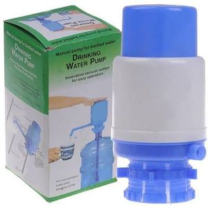 DRINK SAFER👏LIVE HEALTHIER 🤪HUILE Hand Press Water Dispenser Manual Pump-White And Blue.Fits most standard water bottles.
Easy to use
Easy to clean unlike most dispensers
No power required
Having a