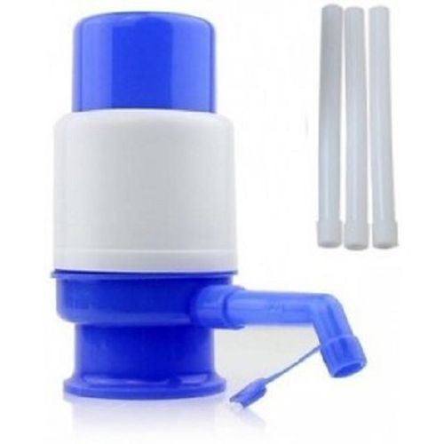 DRINK SAFER👏LIVE HEALTHIER 🤪HUILE Hand Press Water Dispenser Manual Pump-White And Blue.Fits most standard water bottles.
Easy to use
Easy to clean unlike most dispensers
No power required
Having a