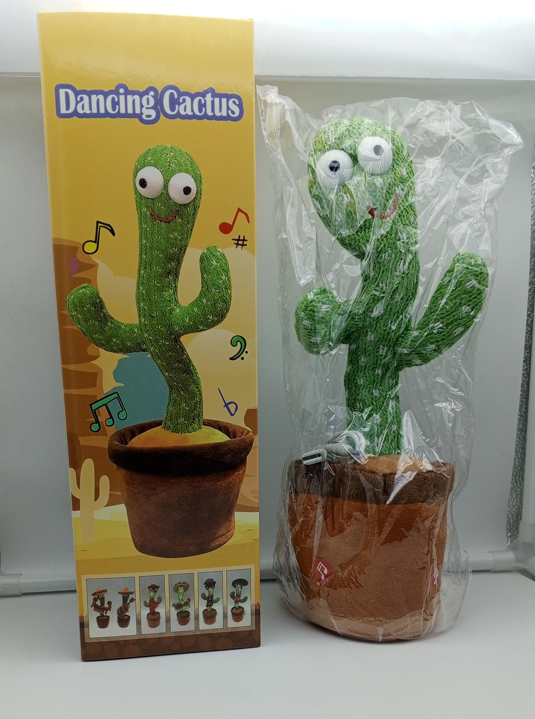 ✨ Sing & Dance! Musical Cactus — Interactive Kids’ Toy