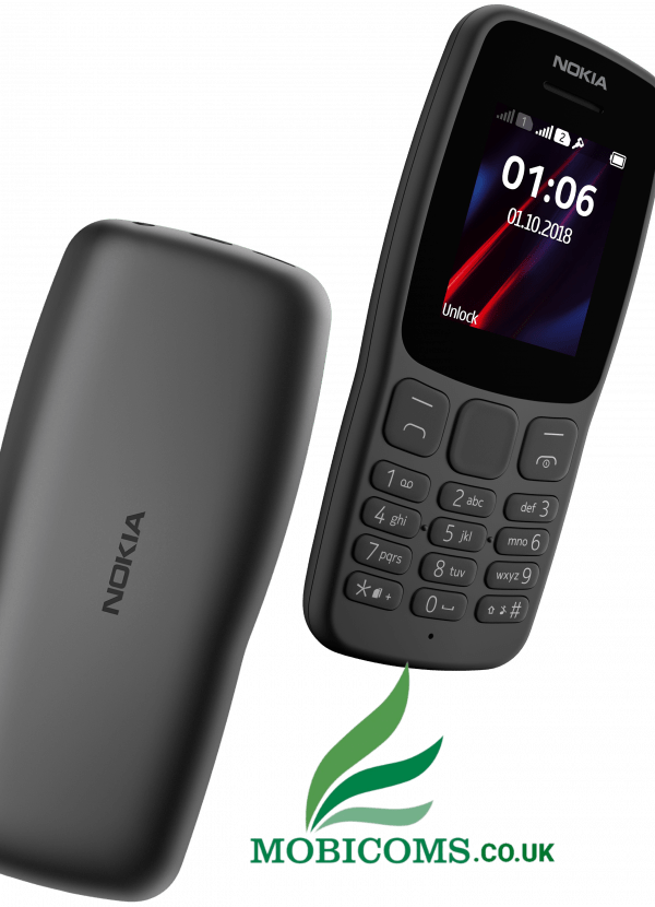 Original Nokia 106 800 mAh 1.8" Dual SIM Cards Unlocked Cheap Durable Old Phone Classic Feature