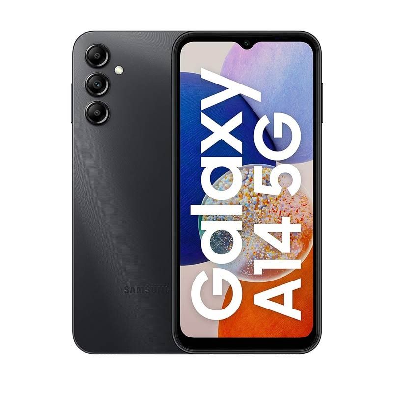 NEW SEALED SAMSUNG A14 5G 128GB ROM 6GB RAM DISPLAY 6.6 INCHES REAR CAMERA 50MP + 2MP + 2MP ANDROID 13 BATTERY CAPACITY 5000MAH