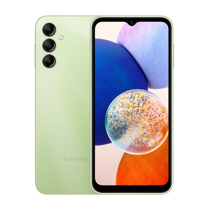 NEW SEALED SAMSUNG A14 5G 128GB ROM 6GB RAM DISPLAY 6.6 INCHES REAR CAMERA 50MP + 2MP + 2MP ANDROID 13 BATTERY CAPACITY 5000MAH