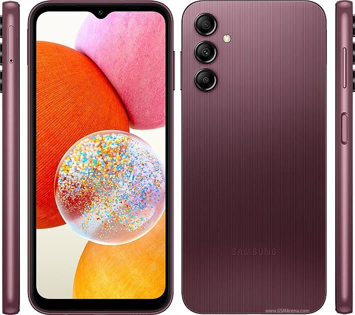 NEW SEALED SAMSUNG A14 5G 128GB ROM 6GB RAM DISPLAY 6.6 INCHES REAR CAMERA 50MP + 2MP + 2MP ANDROID 13 BATTERY CAPACITY 5000MAH