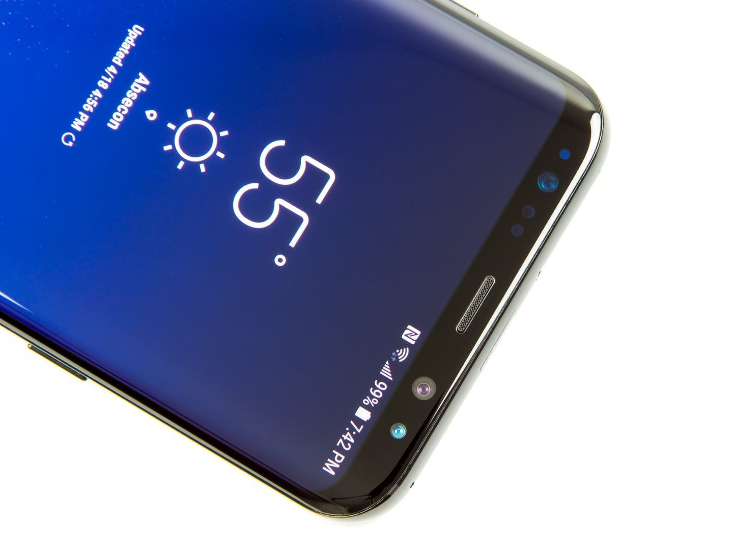 SAMSUNG GALAXY S8 64GB ROM 4GB RAM DISPLAY 5.80 INCHES REAR CAMERA 12.0MP FRONT CAMERA 8.0MP 90HZ CURVED AMOLED DISPLAY Qualcomm MSM8998 Snapdragon Unlock 4G LTE
