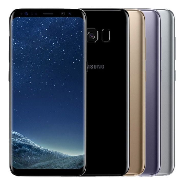 SAMSUNG GALAXY S8 64GB ROM 4GB RAM DISPLAY 5.80 INCHES REAR CAMERA 12.0MP FRONT CAMERA 8.0MP 90HZ CURVED AMOLED DISPLAY Qualcomm MSM8998 Snapdragon Unlock 4G LTE
