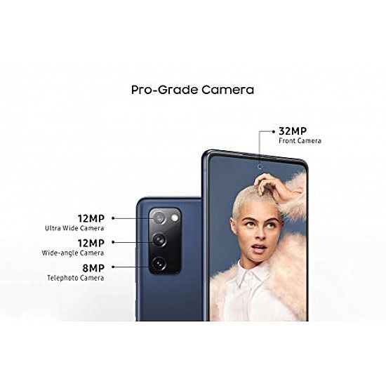 SEALED SAMSUNG S20 FE DISPLAY 6.5 INCHES REAR CAMERA 12MP + 12MP + 8MP  FRONT CAMERA 32MP BATTERY CAPACITY 4500MAH  GOLD,BLUE NAVY BLUE COLOR
