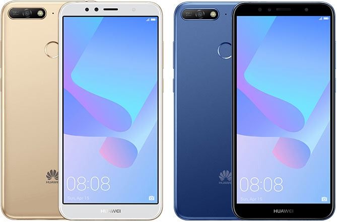 REFURBISHED HUAWEI Y6 PRIME 2018 2GB RAM 32GB ROM DUAL SIM DISPLAY 5.7 INCHES BLACK,BLUE,GOLD WITH WARRANTY