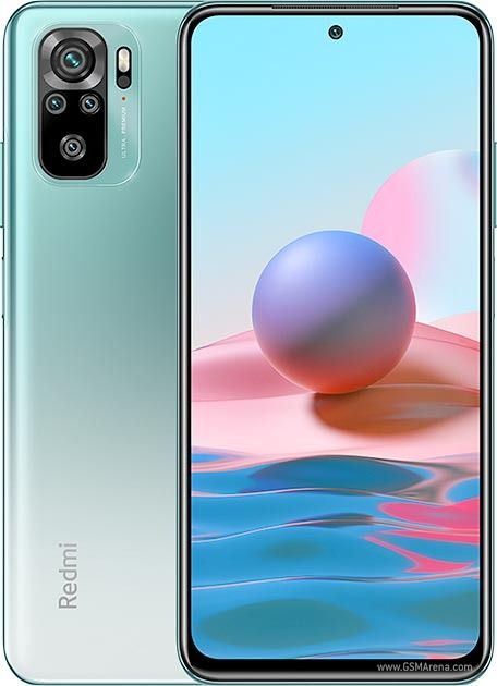 REFURBISHED XIAOMI REDMI NOTE 10 4G 128GB GREEN DISPLAY 6.4 INCHES QUAD CAMERA48 MP / 8 MP / 2 MP / 2 MP 5000 MAH WITH ACCESSORIES