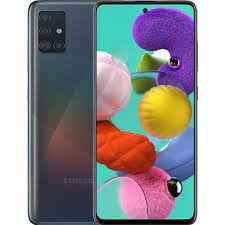 REFURBISHED SAMSUNG A51 4G 128GB ROM 6GB RAM DISPLAY 6.5 INCHES REAR CAMERA 48MP + 12MP + 5MP + 5MP FRONT CAMERA 32 MP BATTERY  CAPACITY 4000Mah WITH ACCESORIES