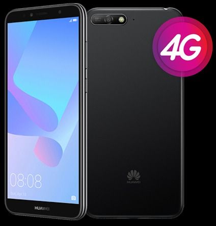 REFURBISHED HUAWEI Y6 PRIME 2018 32GB ROM 2GB RAM DISPLAY  5.7 INCHES FRONT CAMERA 5MP REAR CAMERA 13MP ANDROID 8 WITH ACCESSORIES