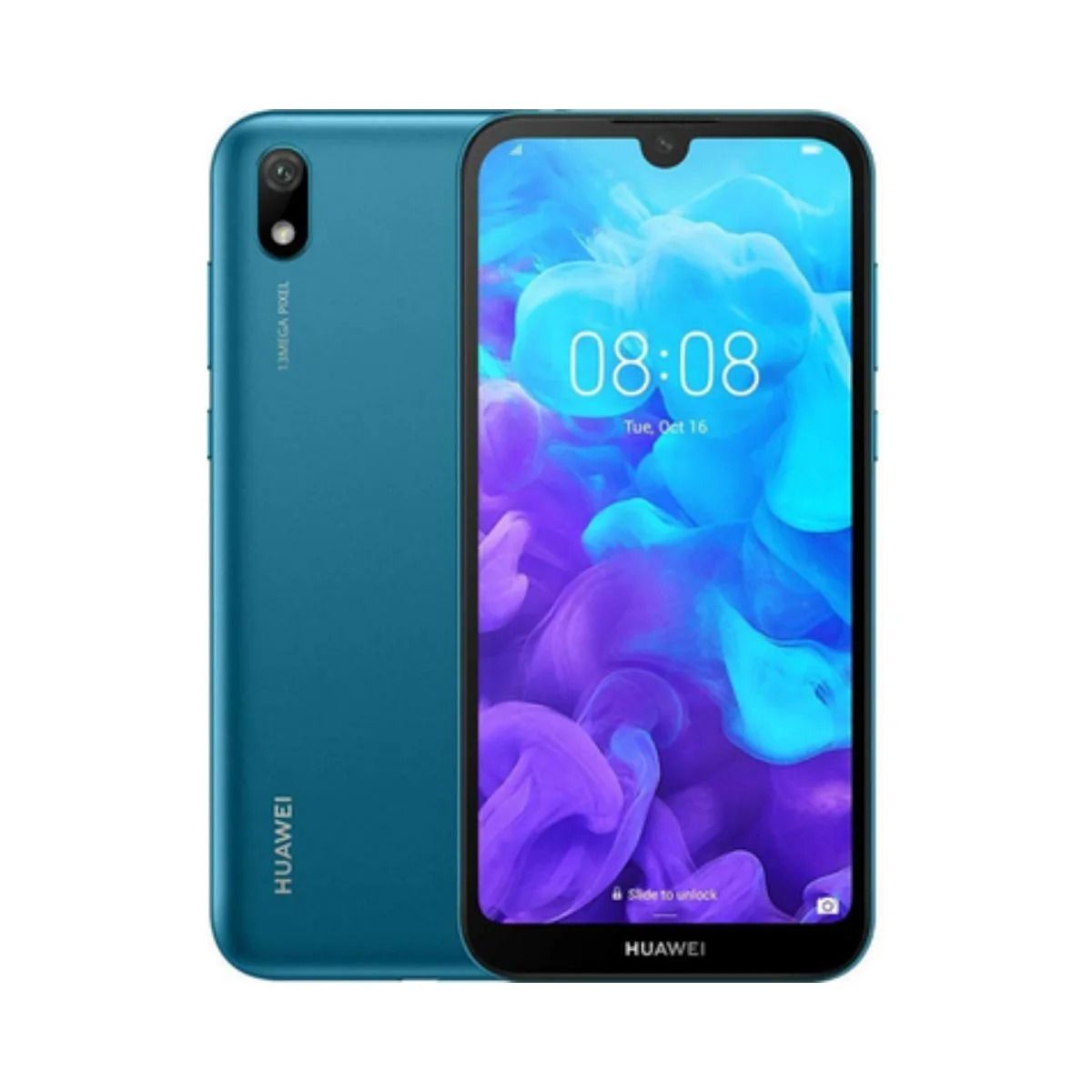 REFURBISHED HUAWEI Y5 2019 3GB RAM 32GB ROM DISPLAY 5.71-inch Rear Camera 13MP Blue and Gold with accessories