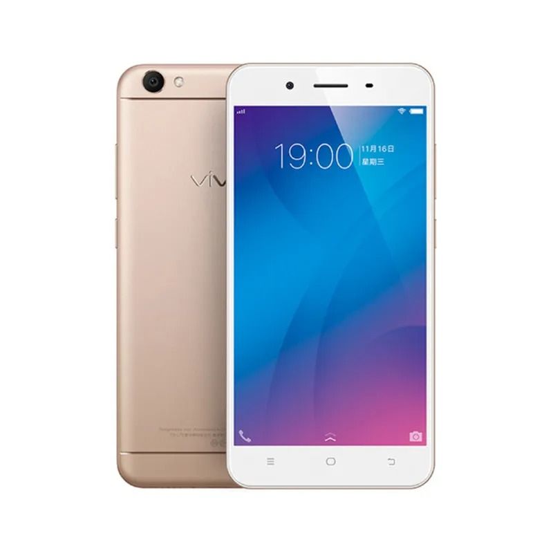 Refurbished VIVO Y66 Original  dual sim used mobile phone of vivo y66 Android 3+32GB 5.5 inch used mobile phones GOLD 3+32gb with 6months warranty