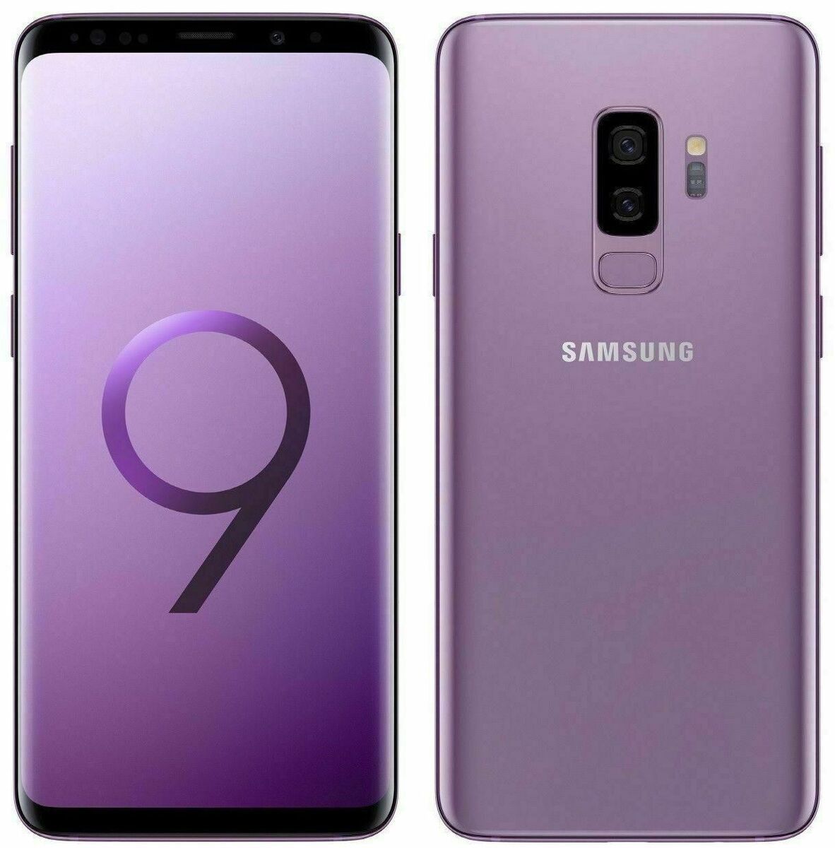 SAMSUNG GALAXY S9+ Display 6.20-inch 64GB ROM and 6GB RAM Rear Camera 12MP FRONT CAMERA 8MP Processor Samsung Exynos 9810
