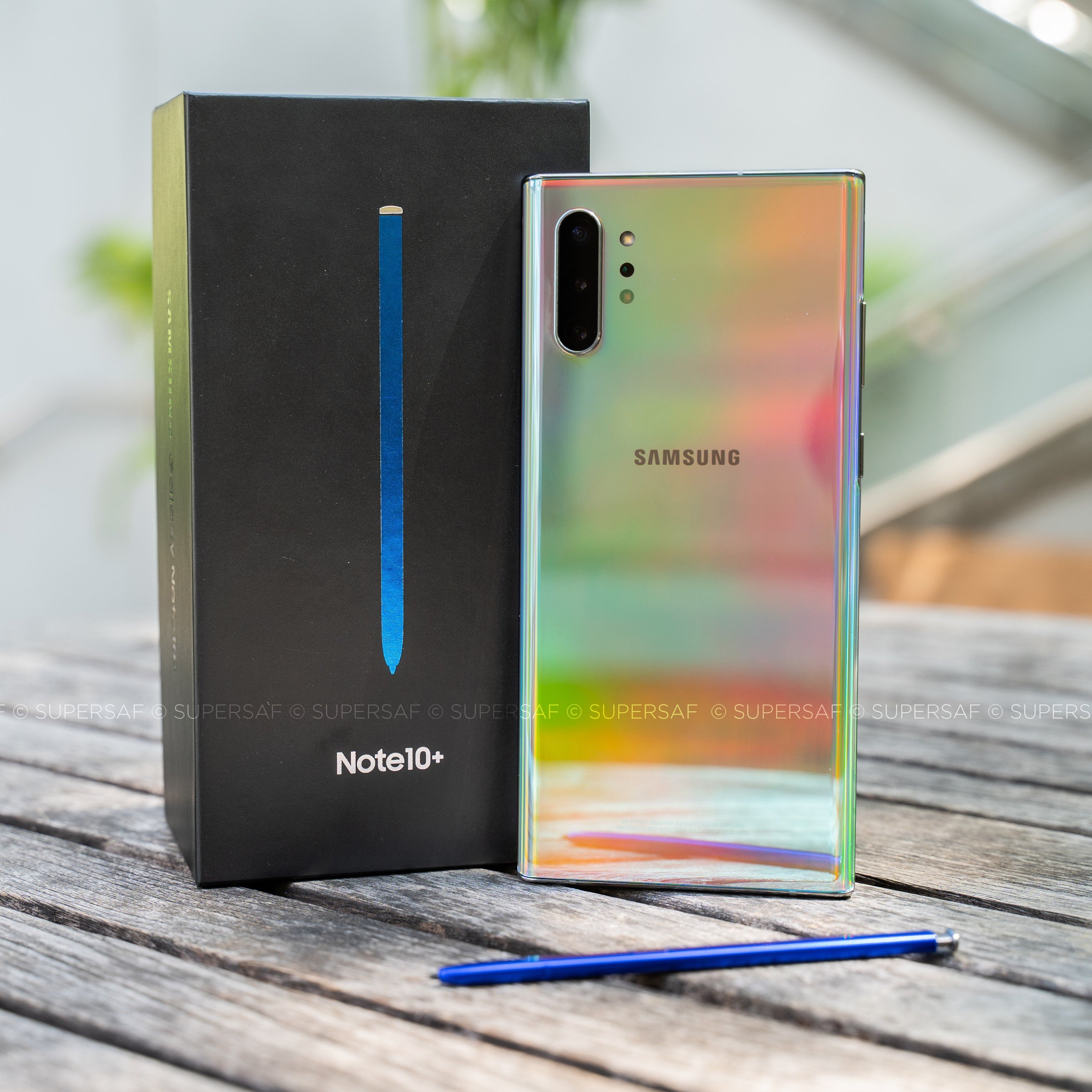 REFURBISHED SAMSUNG GALAXY NOTE 10 PLUS DISPLAY 6.8 INCHES 12GB RAM  256GB ROM Triple Camera  12MP + 16MP + 12MP + 0.3MP AURA GLOW COLOR WARRANTY