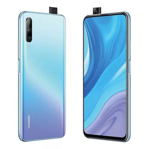 REFURBISHED HUAWEI Y9S 6GB RAM 128GB ROM DISPLAY 6.6 INCHES REAR CAMERA 48MP + 8MP + 2MP  BATTERY CAPACITY 4000Mah BLUE/BLACK