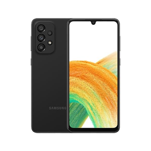 REFURBISHED SAMSUNG A33 5G 6GB RAM 128GB ROM DISPLAY 6.4 INCHES REAR CAMERA 48MP + 8MP + 5MP + 2MP BATTERY CAPACITY 5000Mah ANDROID 14