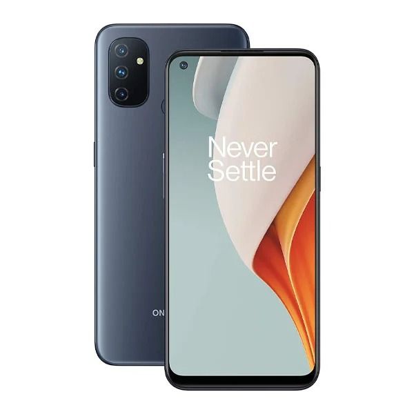 REFURBISHED ONEPLUS N100 4GB RAM 64GB ROM DISPLAY  6.52 INCHES REAR CAMERA 13MP + 2MP + 2MP FRONT CAMERA  8MP  BATTERY CAPACITY 5000Mah BLUE