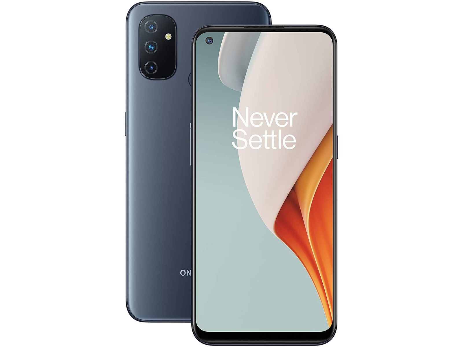 REFURBISHED ONEPLUS N100 4GB RAM 64GB ROM DISPLAY  6.52 INCHES REAR CAMERA 13MP + 2MP + 2MP FRONT CAMERA  8MP  BATTERY CAPACITY 5000Mah BLUE