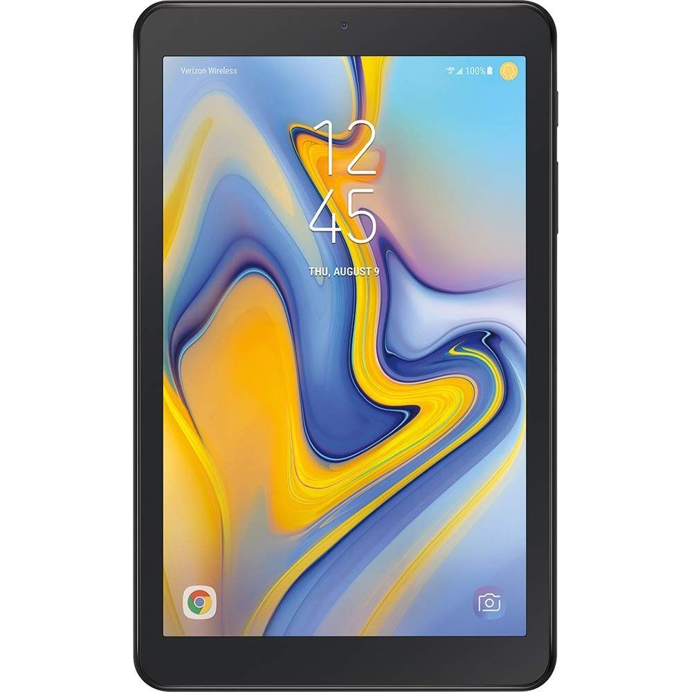 REFURBISHED SAMSUNG TAB A 8.0 2018 32GB ROM BATTERY CAPACITY 5000MAH BLACK ANDROID 8 (WIFI+ CELLULAR)