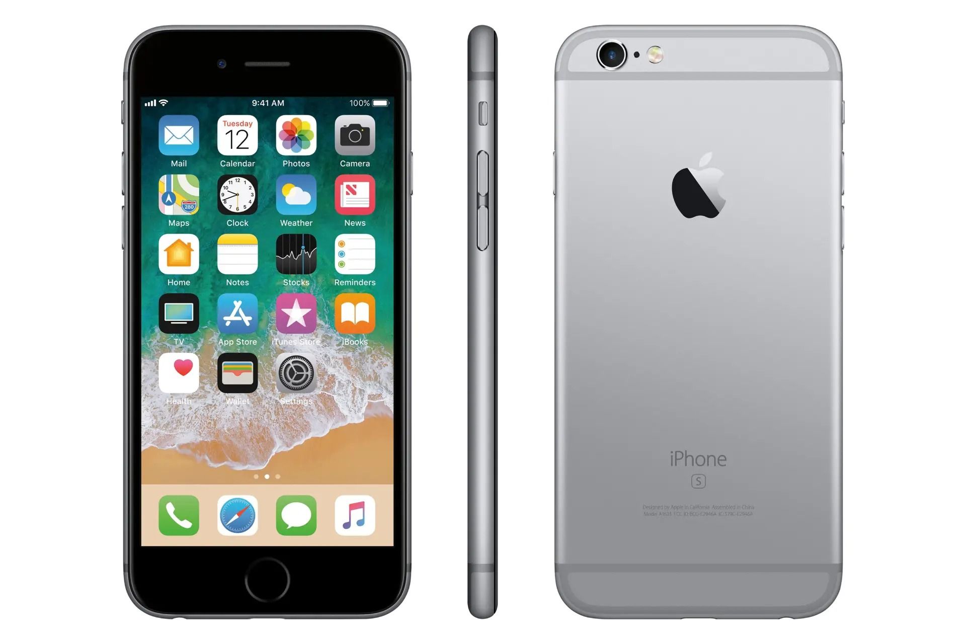 REFURBISHED IPHONE 6S 64GB DISPLAY 4.7 INCHES REAR CAMERA 12MP FRONT CAMERA 5MP BATTERY CAPACITY 100% VERY CLEAN ROSEGOLD/GOLD/SILVER