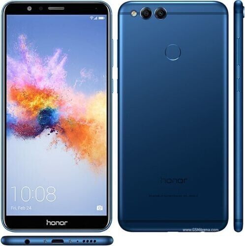 REFURBISHED HUAWEI HONOR 7X 64GB ROM 4GB RAM DISPLAY 6.0 INCHES REAR CAMERA 16MP+2MP FRONT CAMERA 8MP FINGERPRINT (rear-mounted) INBUILT BATTERY BLACK