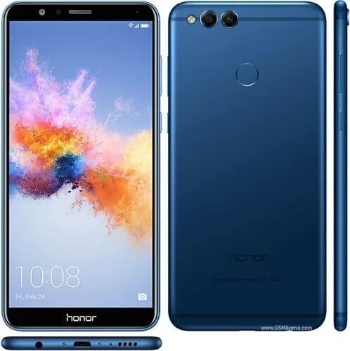REFURBISHED HUAWEI HONOR 7X 64GB ROM 4GB RAM DISPLAY 6.0 INCHES REAR CAMERA 16MP+2MP FRONT CAMERA 8MP FINGERPRINT (rear-mounted) INBUILT BATTERY BLACK