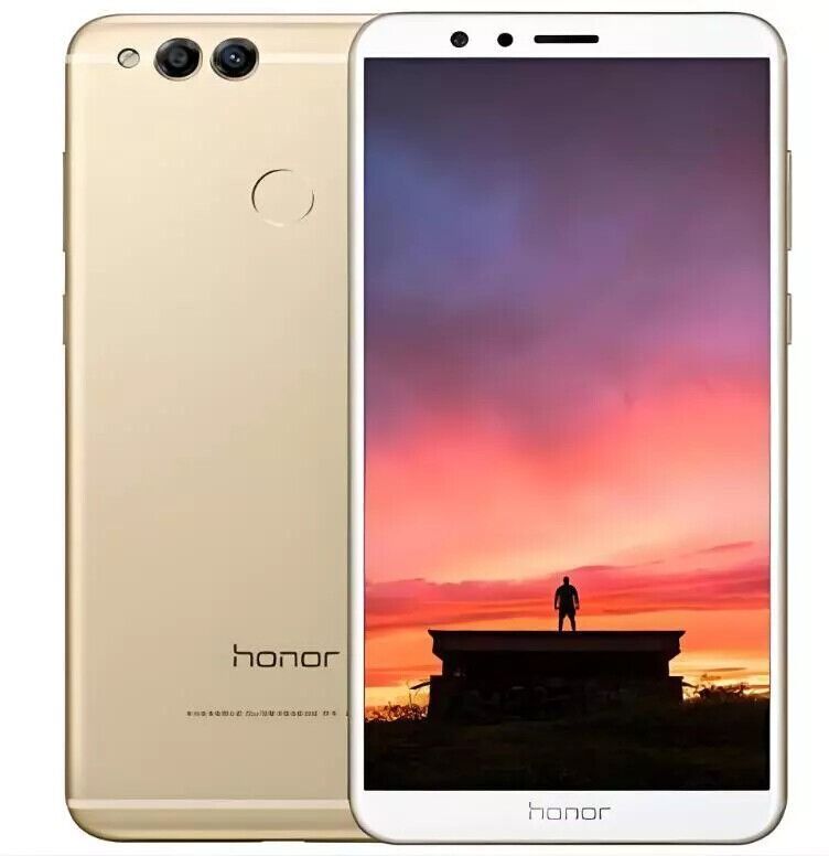 REFURBISHED HUAWEI HONOR 7X 64GB ROM 4GB RAM DISPLAY 6.0 INCHES REAR CAMERA 16MP+2MP FRONT CAMERA 8MP FINGERPRINT (rear-mounted) INBUILT BATTERY BLACK